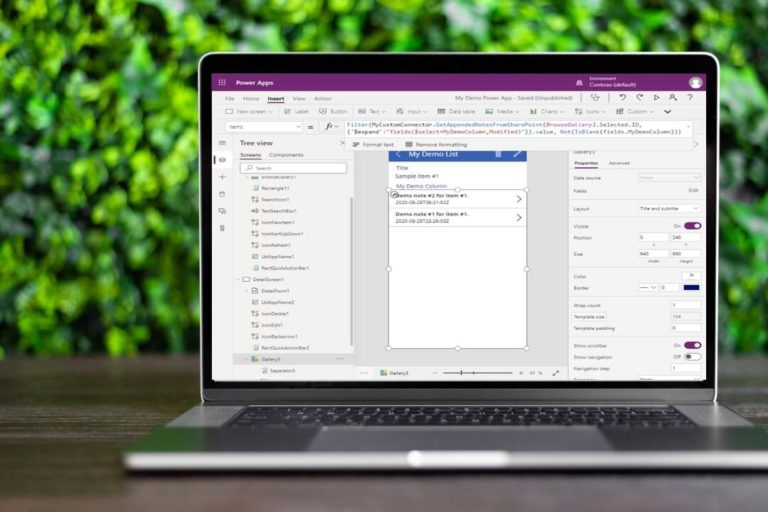 How To Display Appended Notes from SharePoint in PowerApps