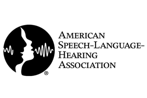 asha-logo American Speech Hearing and Language Association logo