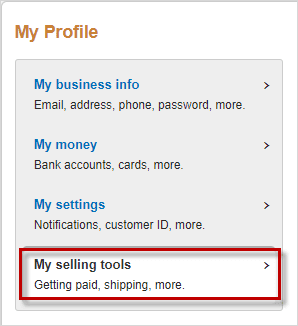PayPal enable IPN my selling tools