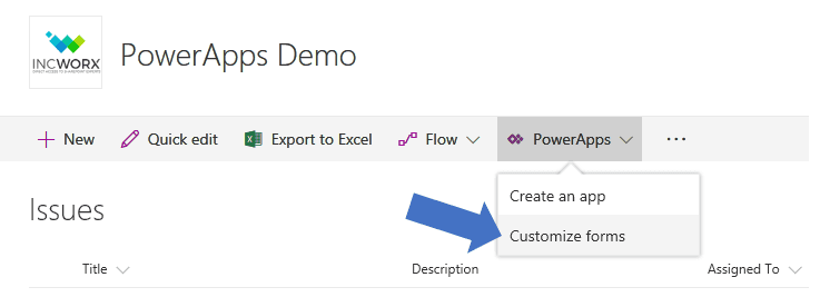 PowerApps customize forms