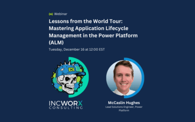 Webinar | Lessons from the World Tour: Mastering Application Lifecycle Management in the Power Platform (ALM)